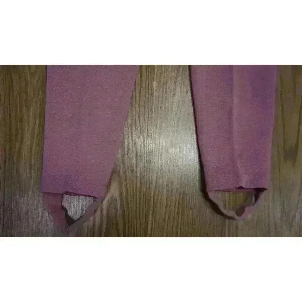 NWT Andrea Jovine All Pure Wool Pink Stirrup Pants, Size S - Picture 12 of 16